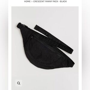 NWOT Black Baggu Belt Bag